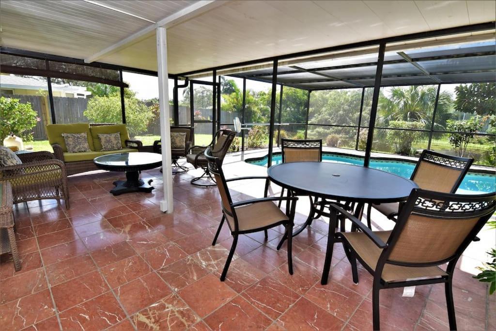 Rowena House 2Bd Den 2Bth Heated Pool Near Siesta Key Villa Sarasota Eksteriør bilde